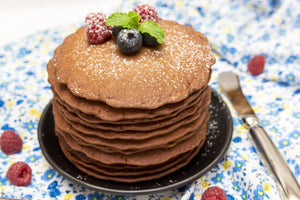 Wicked Whey Choc Pancakes